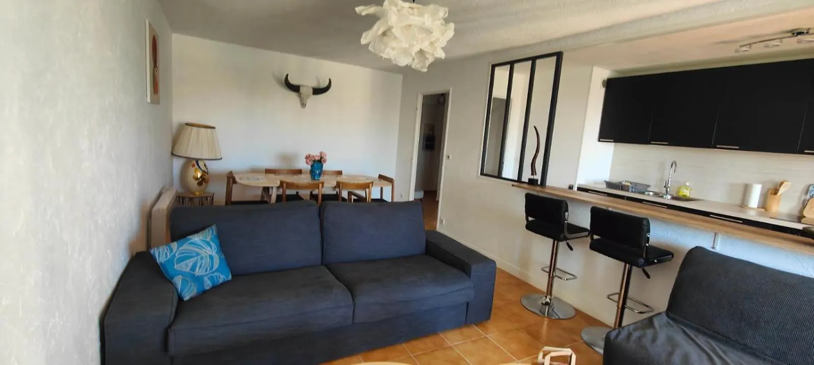 L'Ulivo - T3 6 Personnes Parking Prive Clim Terrasse Proche Plages Cagnes-sur-Mer